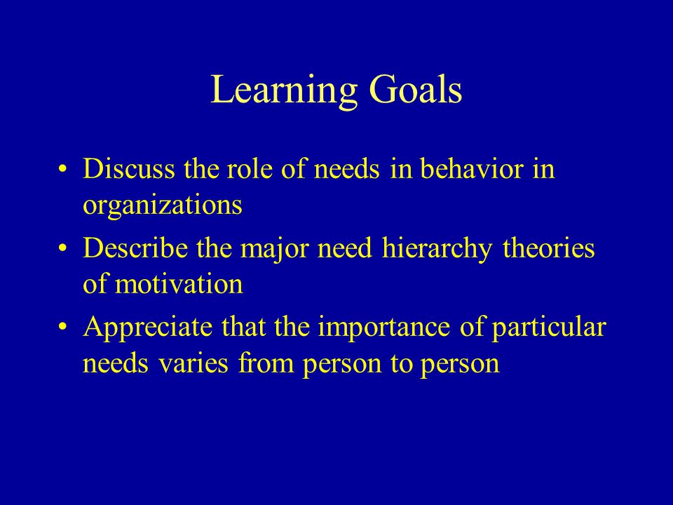 approaches to learning theories